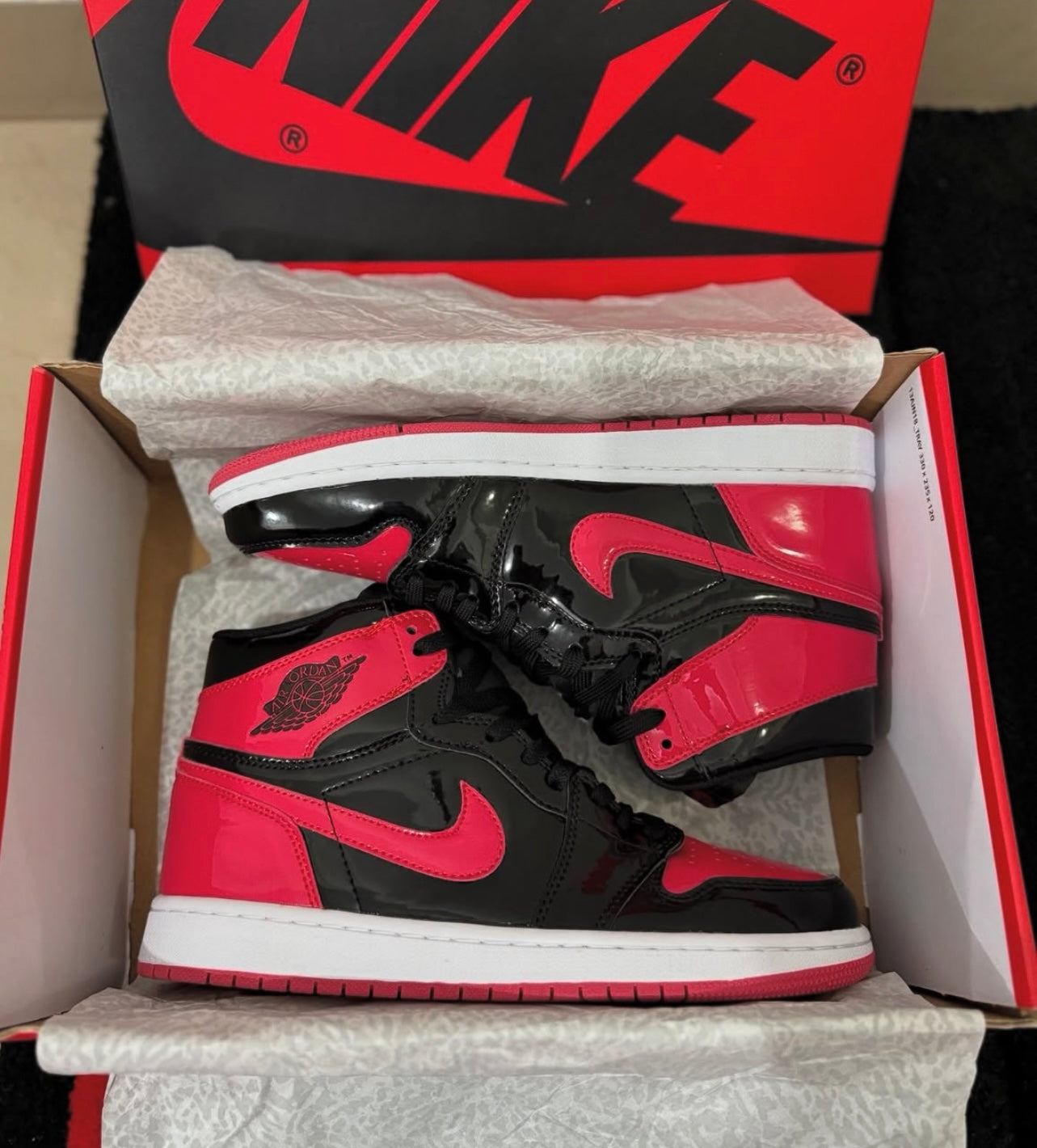Air Jordan 1 Retro High OG “Patent Bred”